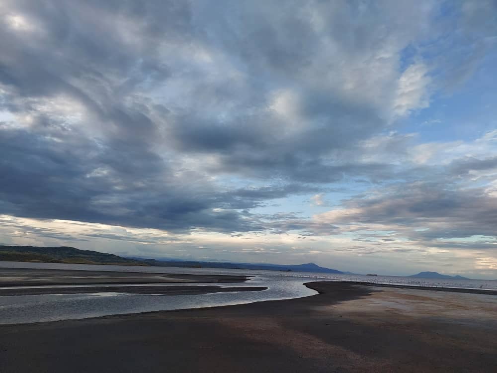 Lake Natron red waters